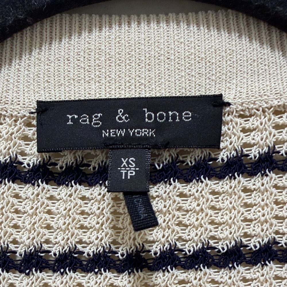 Rag and Bone Viola Striped Cardigan Size: XS - Picture 3 of 12